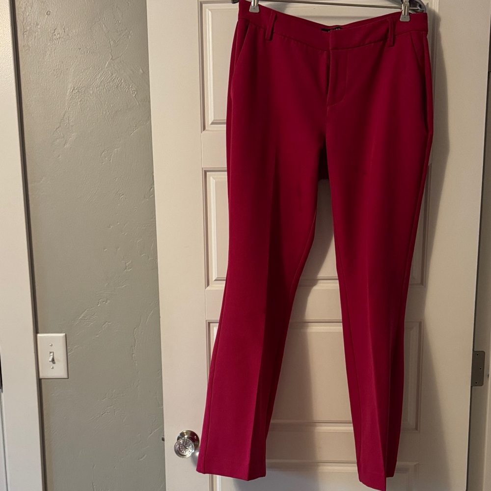 Vibrant Pink Kelsey Wide Leg Liverpool Trousers